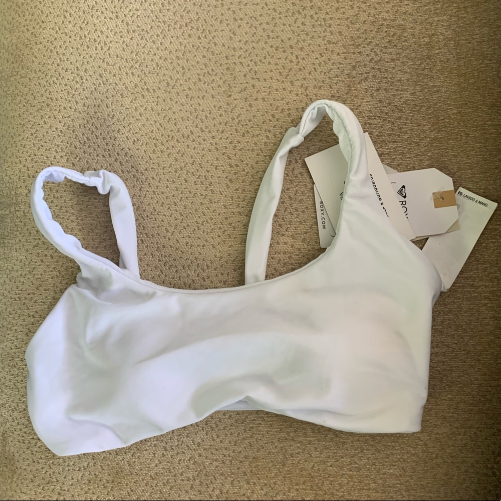 White bikini top